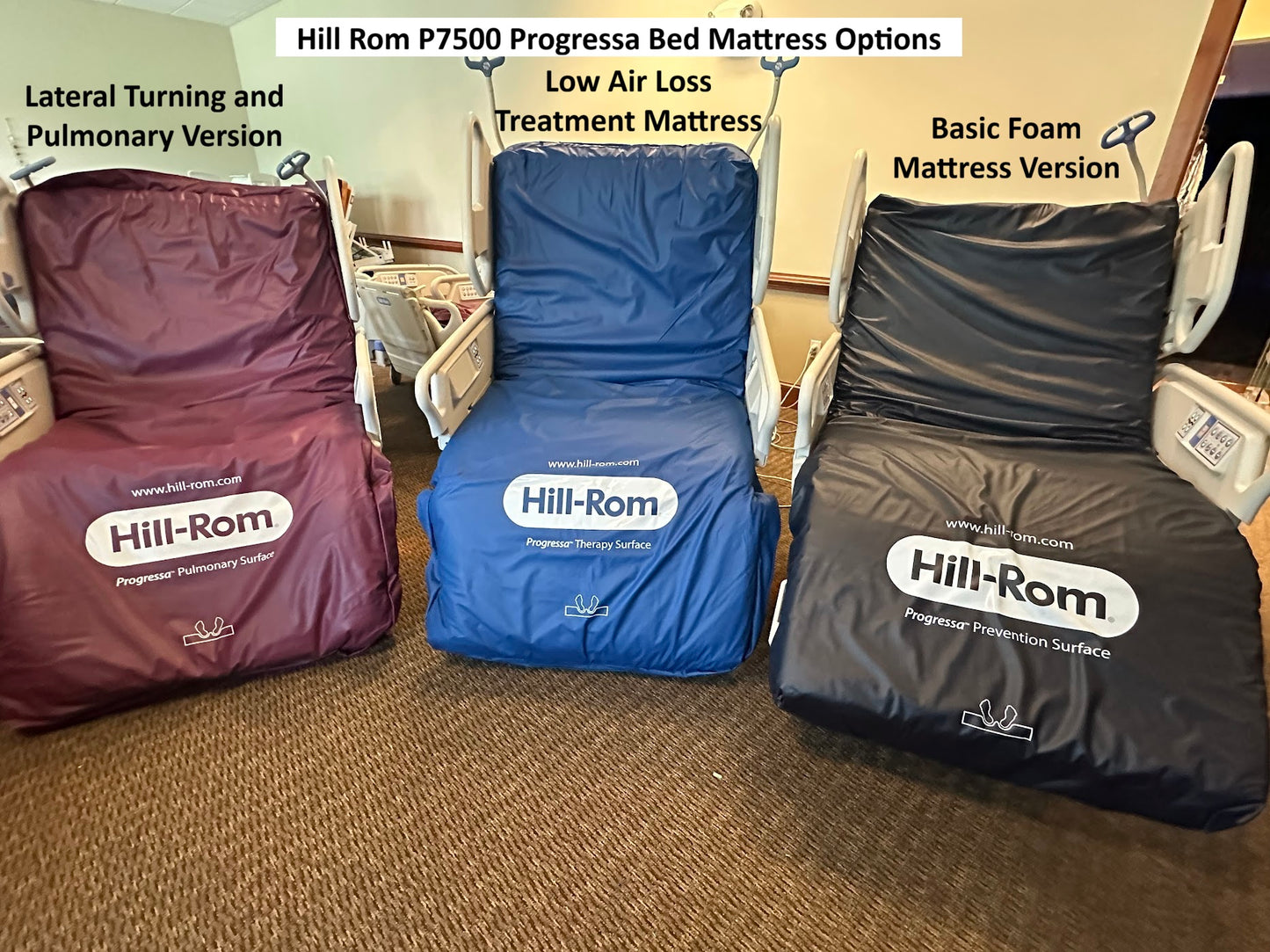 Hill Rom P7500 Progressa Bed Foam Mattress Version
