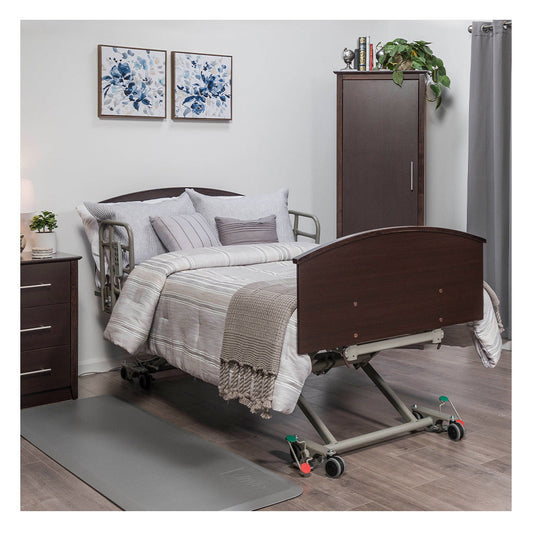 Mr. Hospital Bed Drive Prime Care Bed Model P703, a long-term care bed with adjustable features and durable construction.