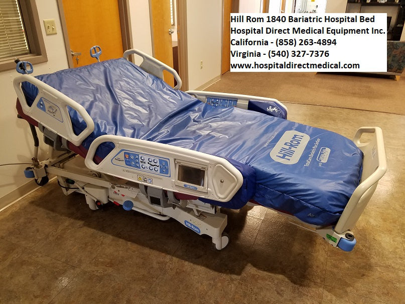 Hill Rom P1840 TotalCare Bariatric Bed