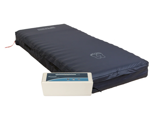 Protekt Aire 4000DX air mattress by Mr. Hospital Bed, featuring durable surface and adjustable air compartments for comfort.