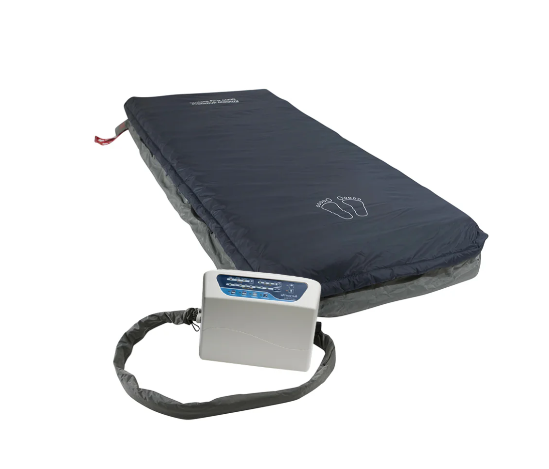 Protekt® Aire 6450 air mattress by Mr. Hospital Bed, showing the inflatable surface designed for patient comfort and support.