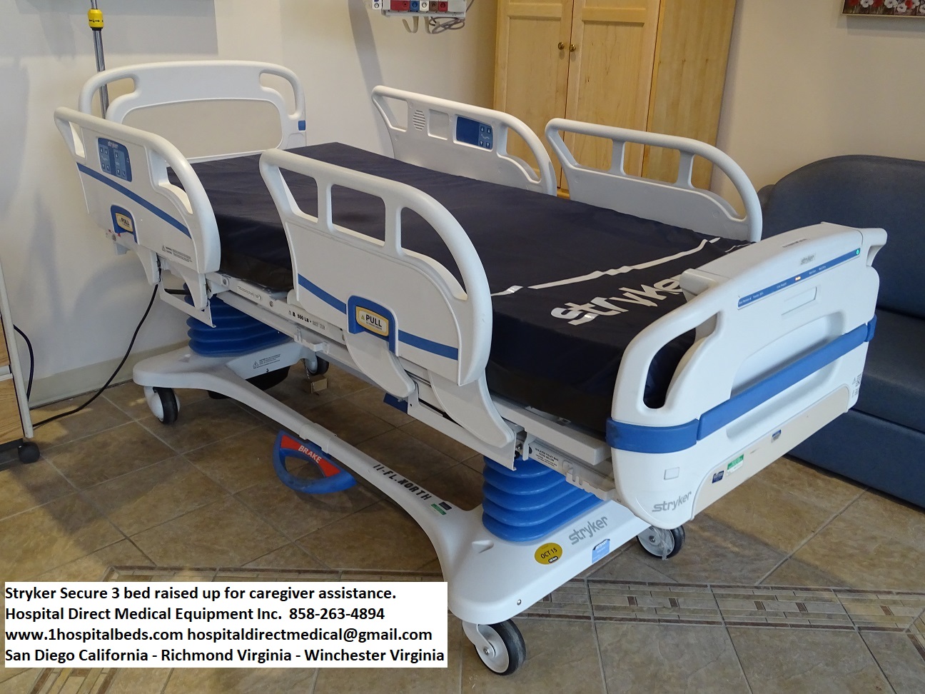 Stryker Secure 3 Bed Hospital Beds