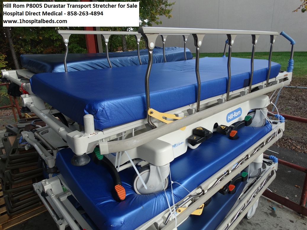 Hill Rom P8005 Durastar Stretcher Gurney For Sale Hospital Beds