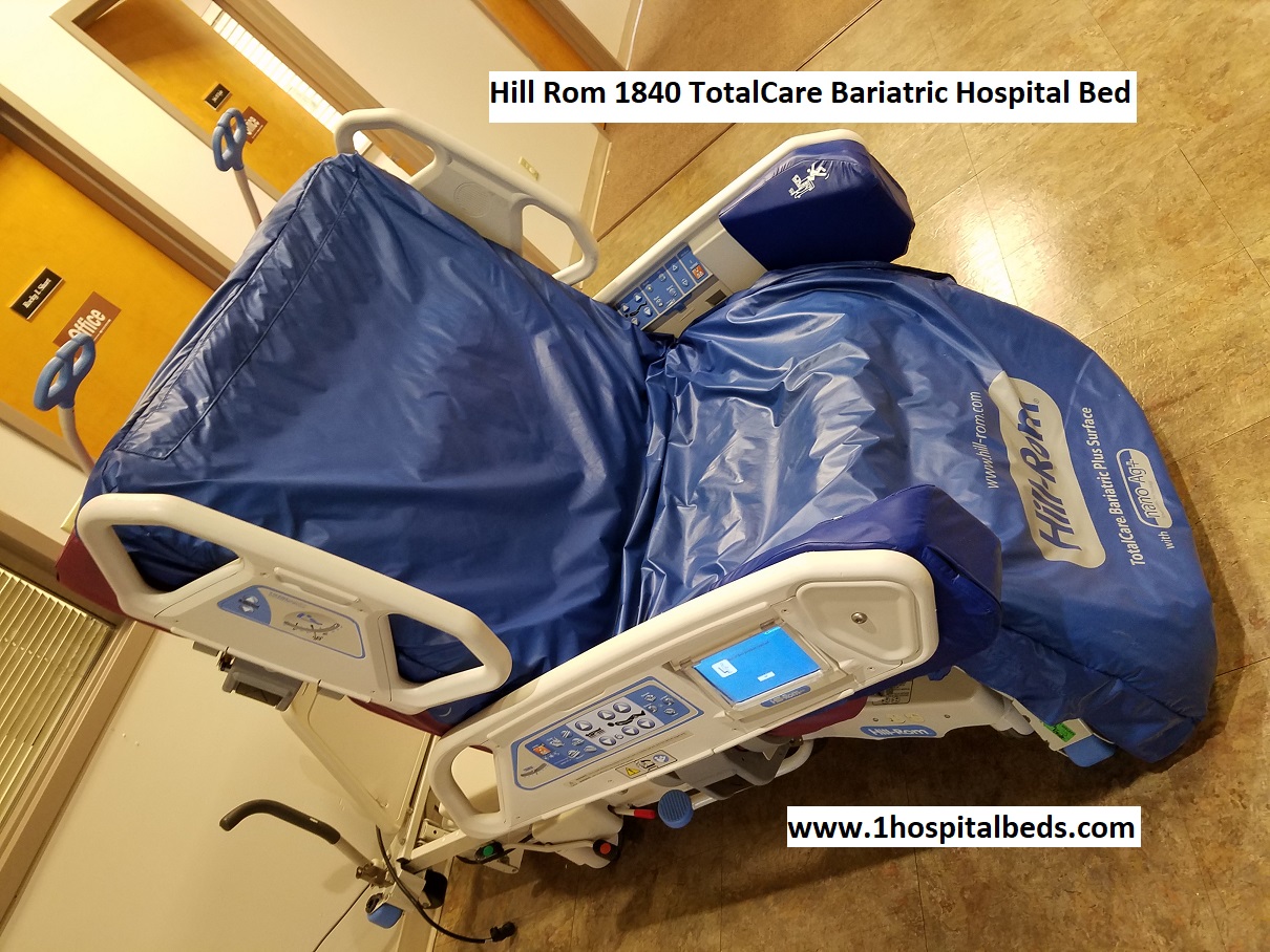 Hill Rom P1840 TotalCare® Sport Bariatric Bed Hospital Beds