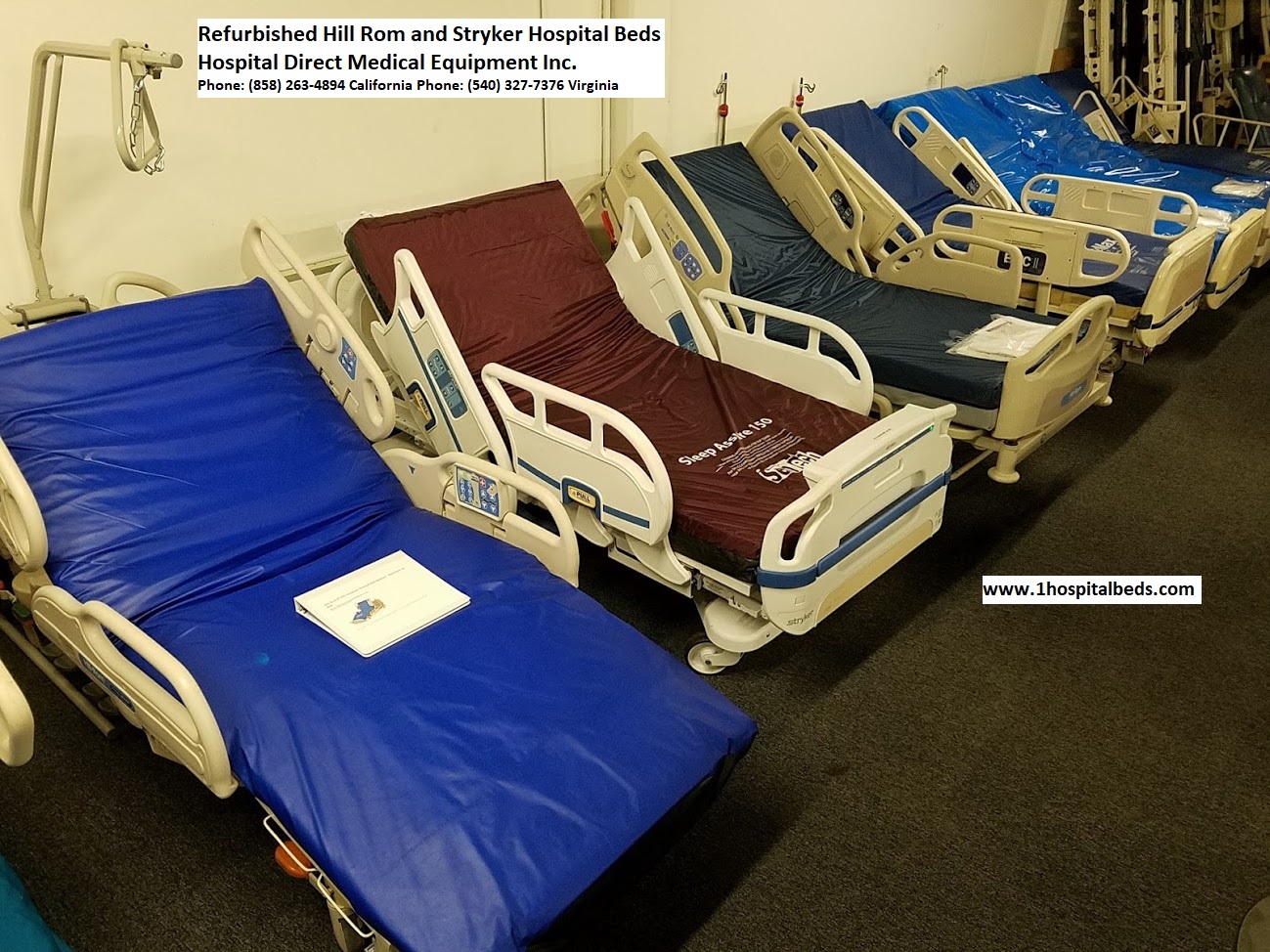 Больничная кровать hill rom