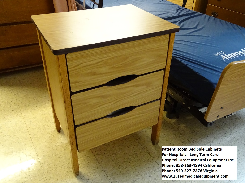 Bedside Cabinets New Used And Refurbished Hospital Beds