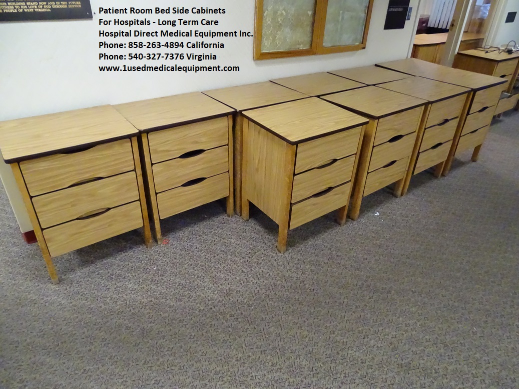 Bedside Cabinets New Used And Refurbished Hospital Beds