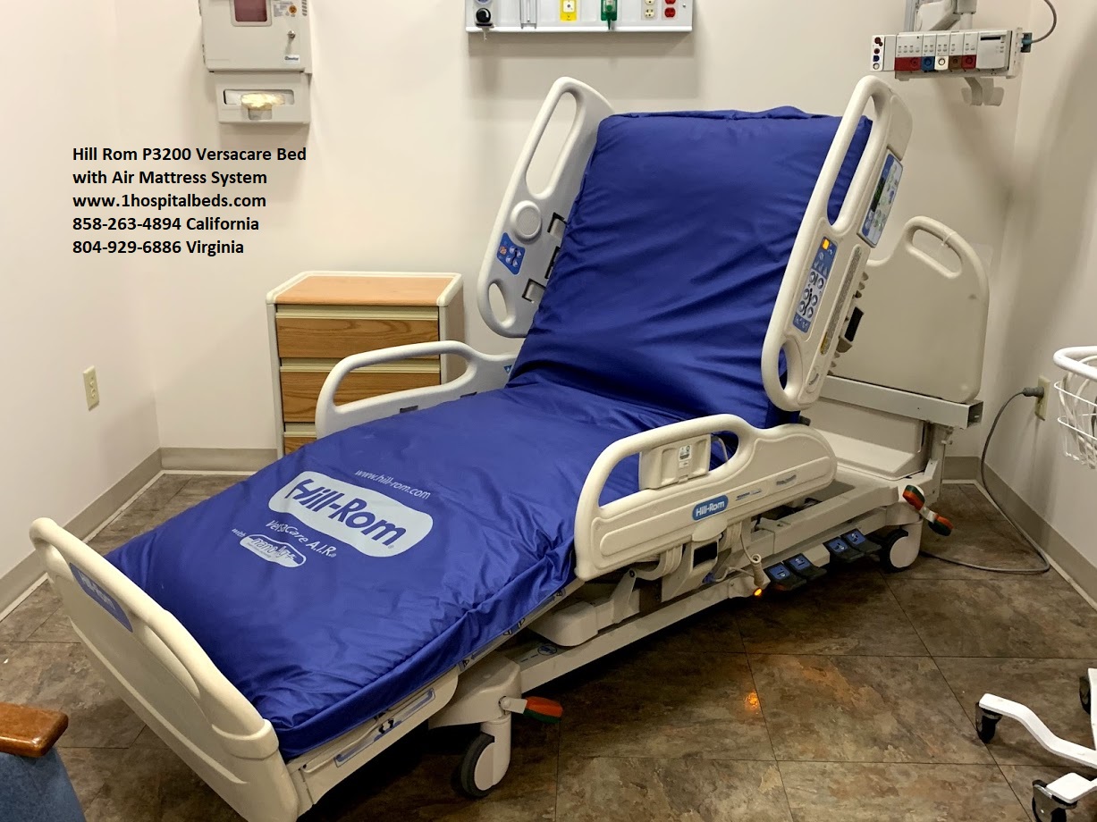 hospital bed and air mattress